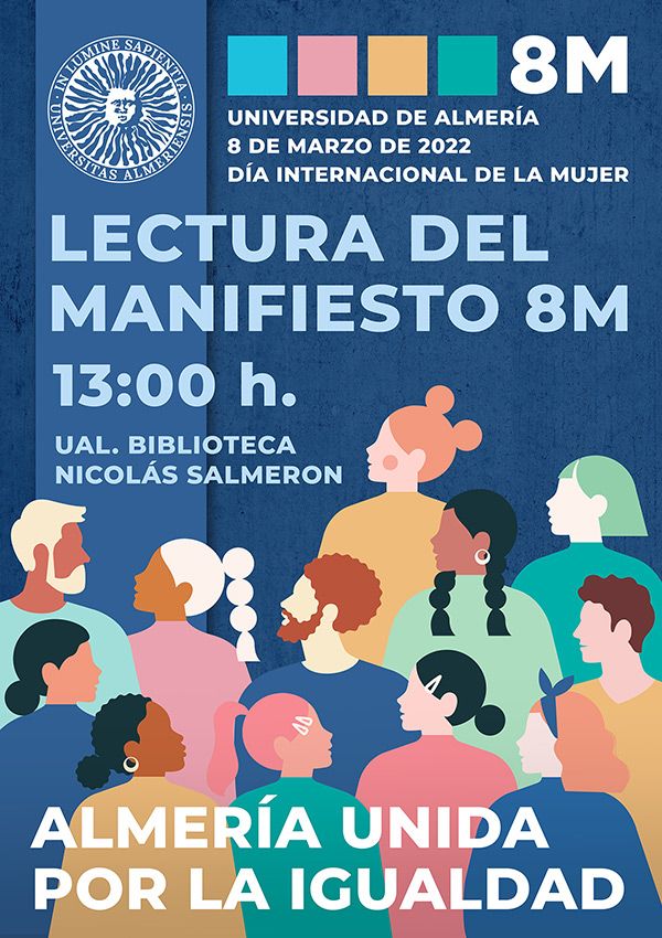 ALMERÍA UNIDA por la Igualdad. Lectura del Manifiesto 8M Universidad de Almería