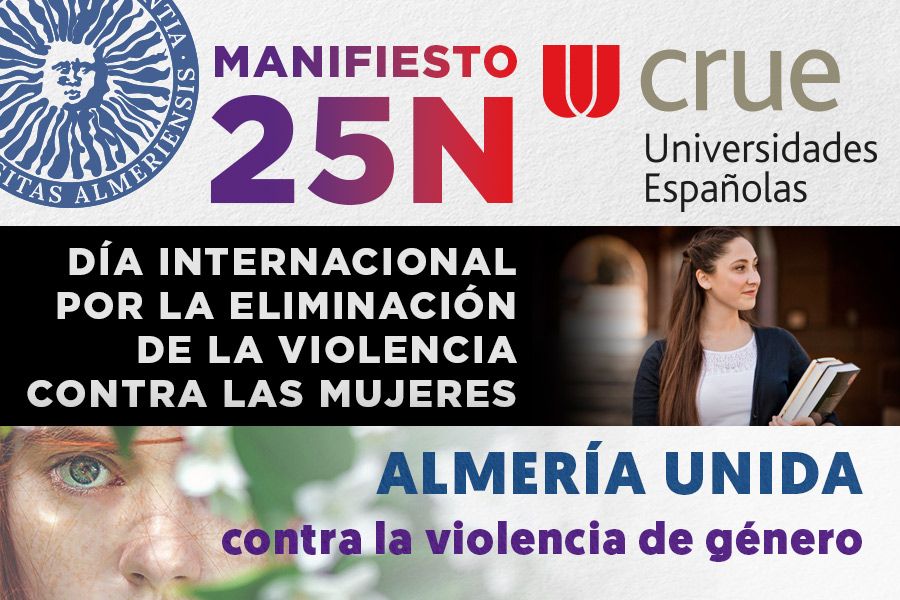 igUALdad: Manifiesto 25N 2023 Crue Universidades Españolas. Día Internacional por la Eliminación de la Violencia contra las Mujeres