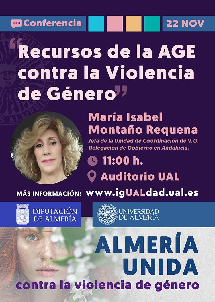 igUALdad 22N. Conferencia "Recursos de la AGE contra la Violencia de Género", María Iabel Montaño Requena"
