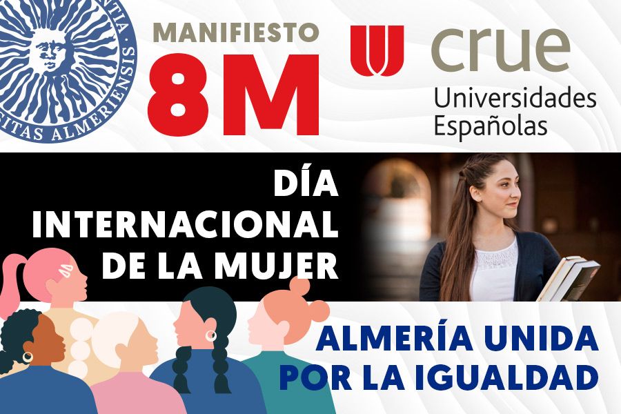 igUALdad: Manifiesto Crue Universidades Españolas 8M 2024. Día Internacional de la Mujer