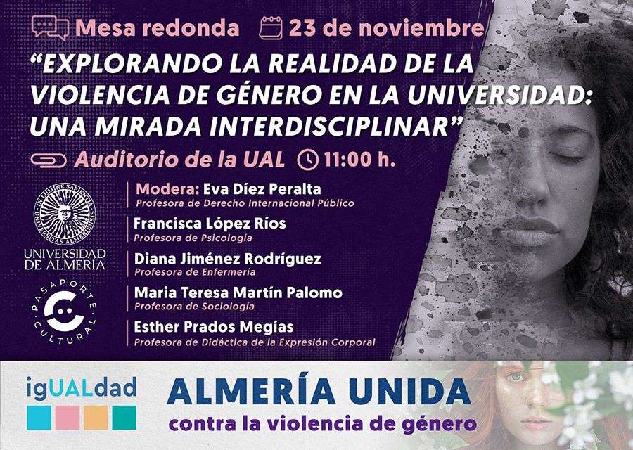 igUALdad: Cartel mesa redonda: Explorando la realidad de la Violencia de Género en la Universidad: una mirada interdisciplinar