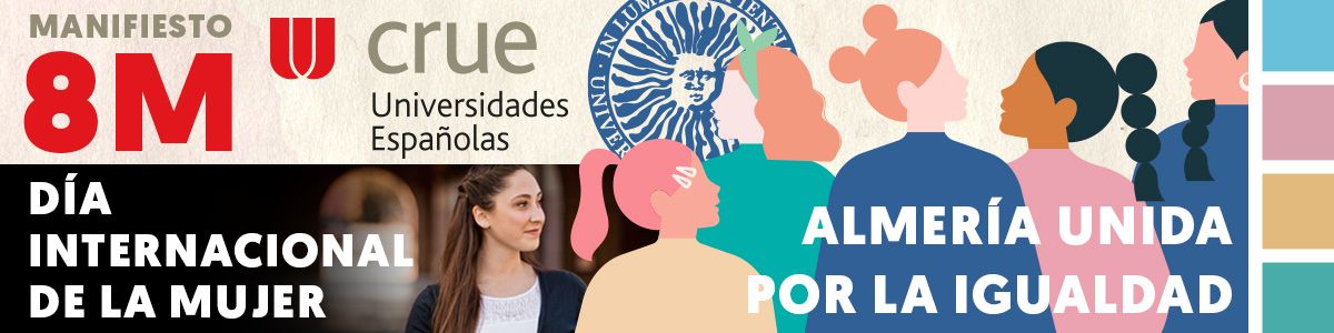 igUALdad: Manifiesto 8M Crue Universidades Españolas. 8 de Marzo 2023, Día Internacional de la Mujer