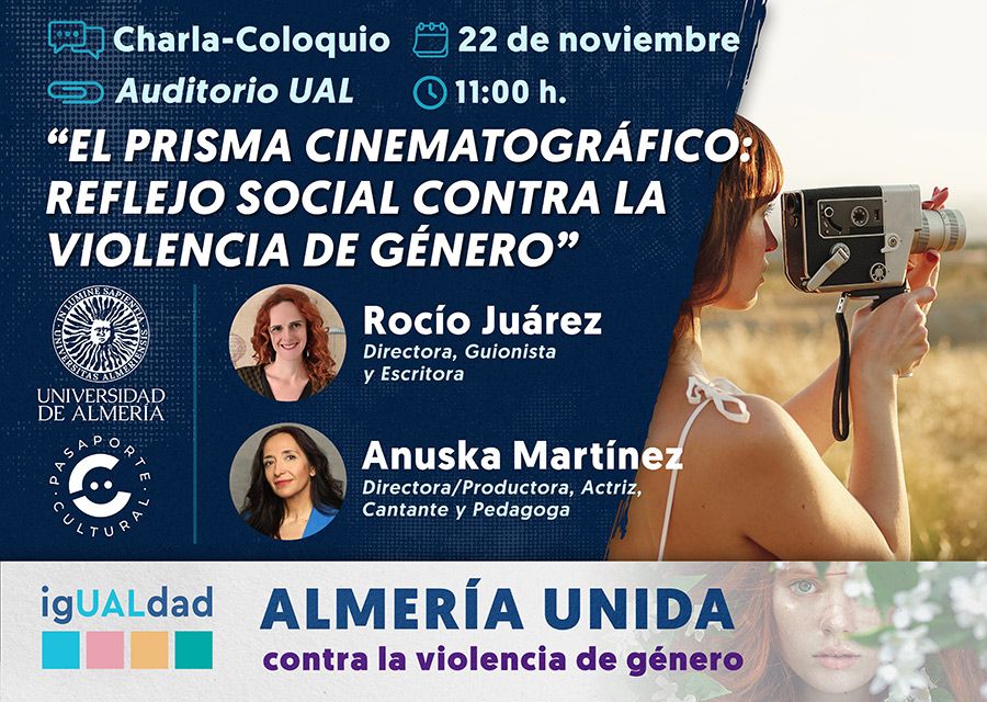 igUALdad: Cartel charla-coloquio: El prisma cinematográfico: reflejo social contra la violencia de género