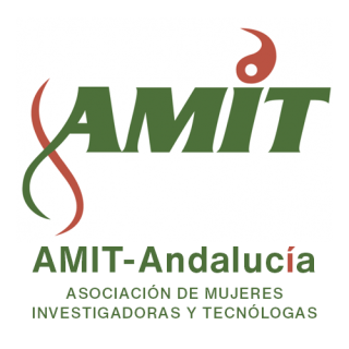 logo AMIT Andalucía. Asociación de mujeres investigadoras y tecnólogas