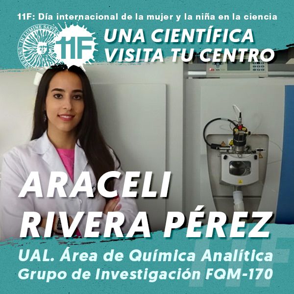 11F Una Científica Visita tu Centro: Araceli Rivera Pérez