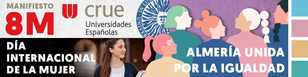 igUALdad: Manifiesto 8M Crue Universidades Españolas. 8 de marzo de 2022, Día Internacional de la Mujer