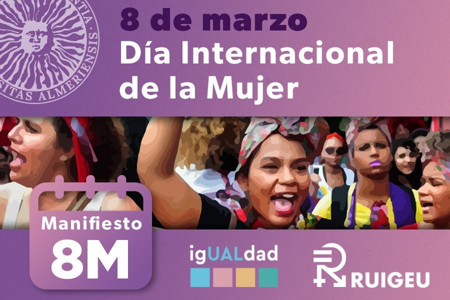 igUALdad actividades. Manifiesto 8M 2021 RUIGEU. Día Internacional de la Mujer