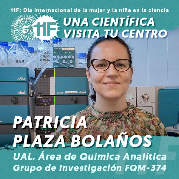 11F Una Científica Visita tu Centro: Patricia Plaza Bolaños