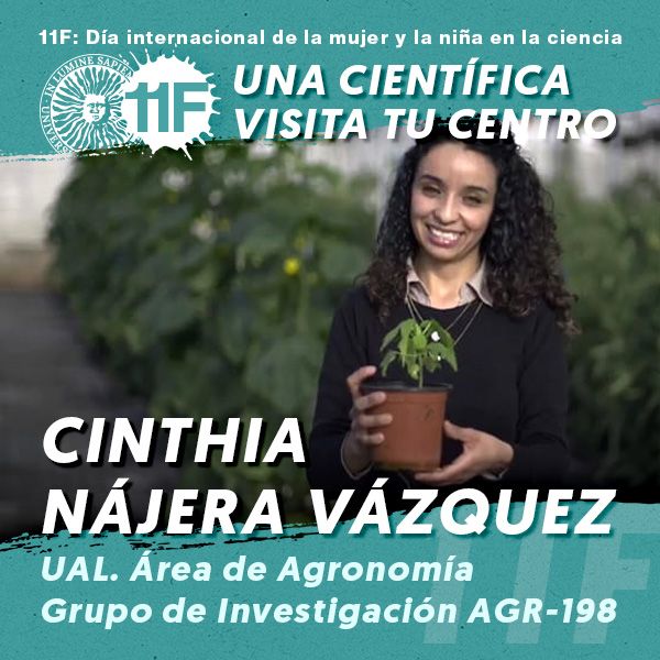 11F Una Científica Visita tu Centro: Cinthia Nájera Vázquez