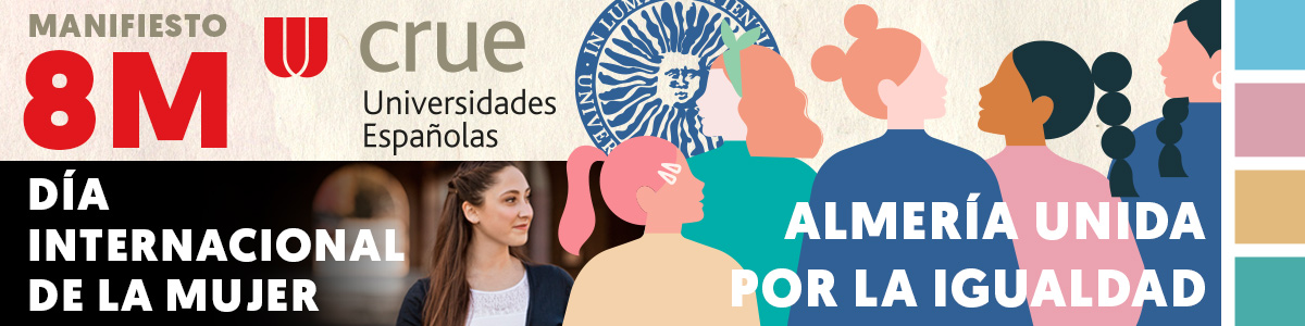igUALdad: Manifiesto 8M Crue Universidades Españolas. 8 de Marzo 2023, Día Internacional de la Mujer