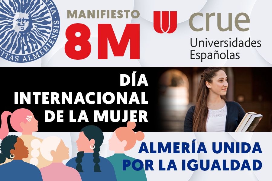 igUALdad: Manifiesto 8M Crue Universidades Españolas 8M 2025. Día Internacional de la Mujer