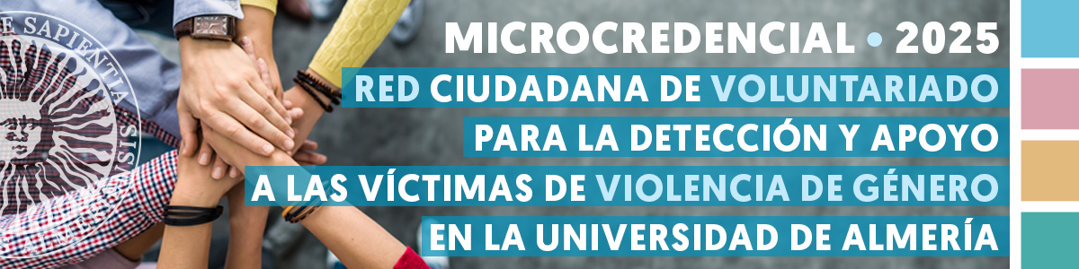 igUALdad: Red Ciudadana de voluntariado para la prevención y apoyo a las víctimas de violencia de género en la Universidad de Almería. IV Edición 2025