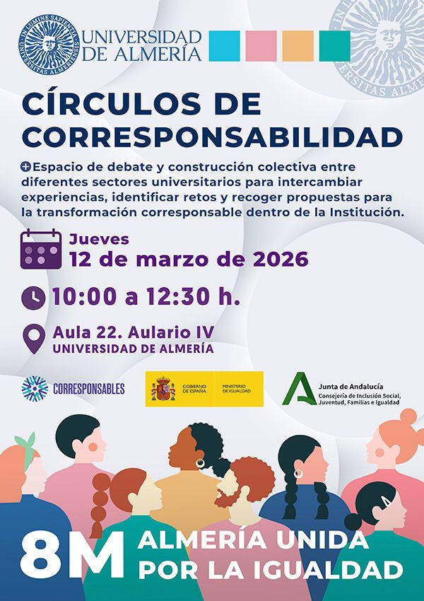 8M ALMERÍA UNIDA por la Igualdad. Círculos de Corresponsabilidad. 12 de marzo de 2026
