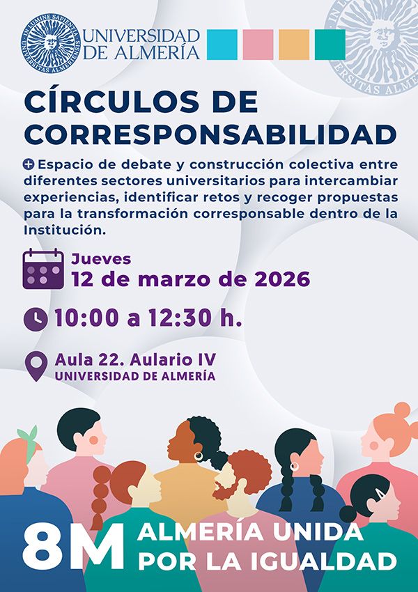 8M ALMERÍA UNIDA por la Igualdad. Círculos de Corresponsabilidad. 12 de marzo de 2026