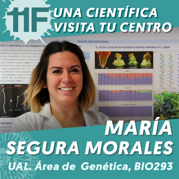 UAL 11F Una Científica Visita tu Centro: María Segura Morales