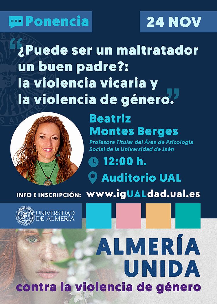 igUALdad 24N. Ponencia "¿Puede ser un maltratador un buen padre?: la violencia vicaria y la violencia de género",  Beatriz Montes Berges