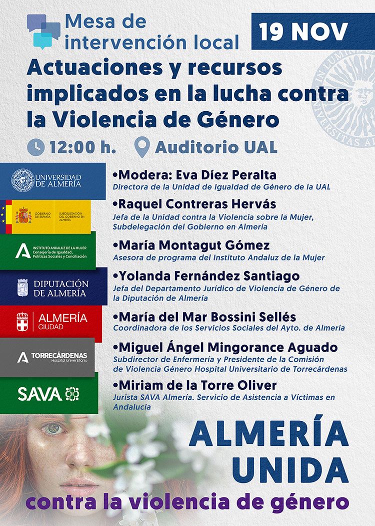 igUALda 19N. Mesa de intervención local: Actuaciones y recursos implicados en la lucha contra la Violencia de Género