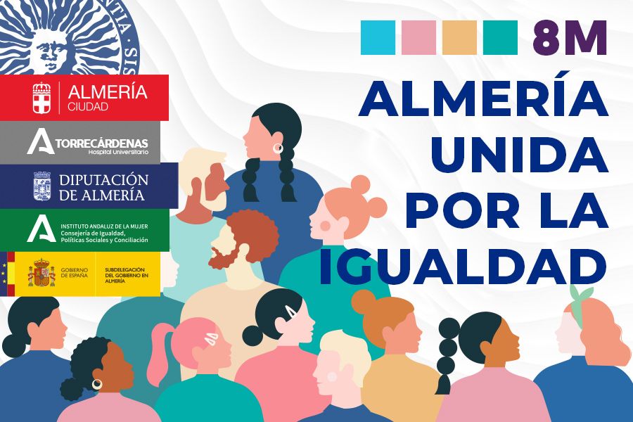 igUALdad actividades: ALMERÍA UNIDA por la Igualdad. 8M Día Internacional de la Mujer 2024