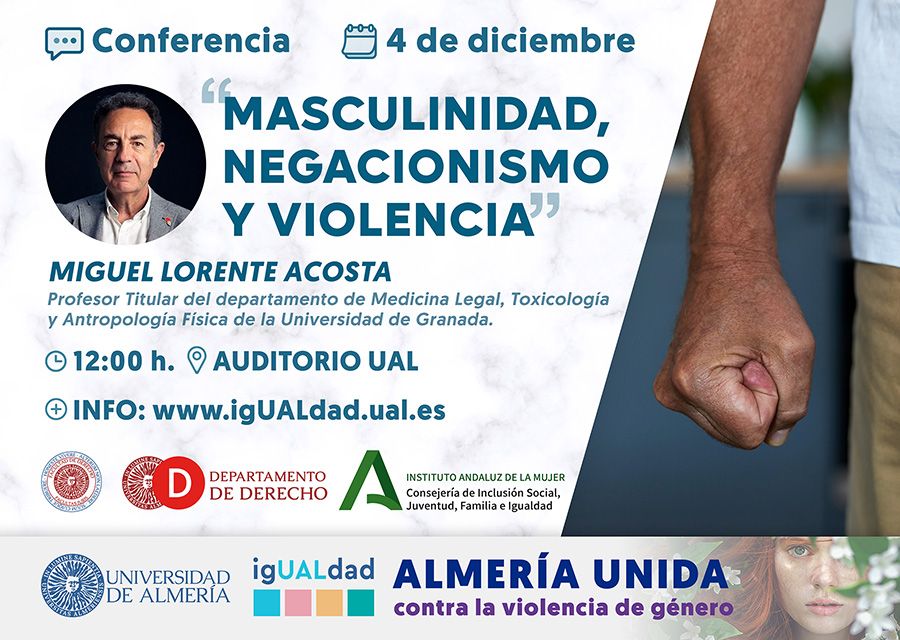 igUALdad: Conferencia: "Masculinidad, Negacionismo y Violencia", Miguel Lorente. 4 Diciembre 2025