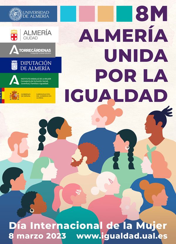 ALMERÍA UNIDA por la Igualdad. 8M: Día Internacional de la Mujer 2023