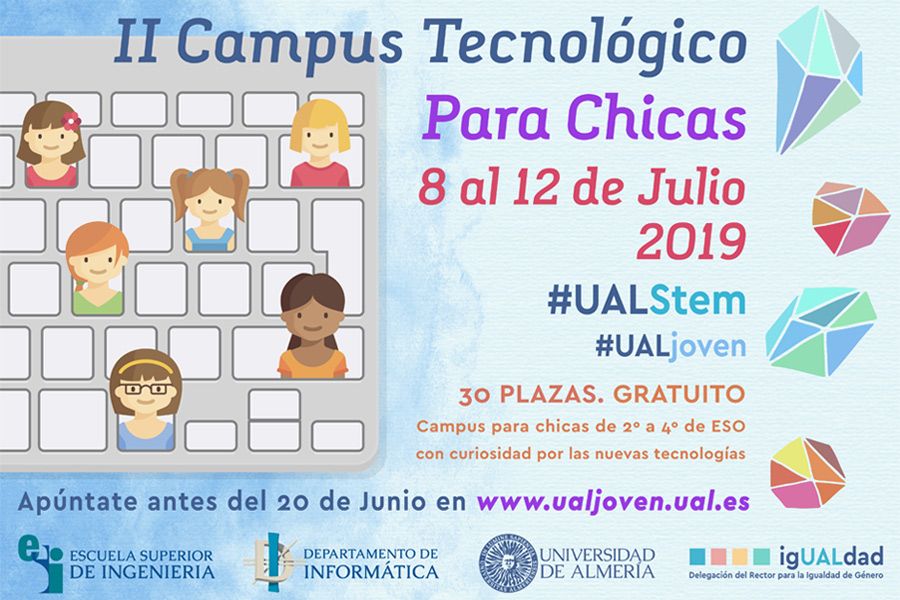 igUALdad actividades. II Campus tecnológico para chicas 2019