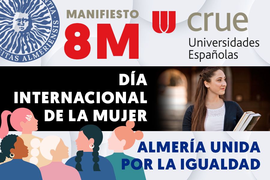 igUALdad: Manifiesto 8M Crue Universidades Españolas 8M 2025. Día Internacional de la Mujer